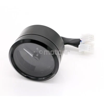 12000RPM Motorcycle Universal LCD Signal Speedometer Tachometer Odometer Gauge - Image 1 of 4