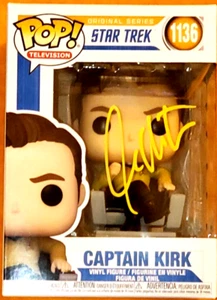 WILLIAM SHATNER FIRMADO STAR TREK CAPITÁN KIRK FUNKO POP #1136 - J.S.A. Cert. - Imagen 1 de 8