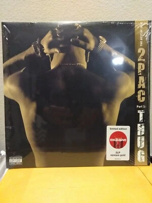 2Pac The Best Of 2Pac Part I Thug 2021 2-LP Gold Target Exclusive Limited New - Image 1 of 3