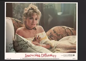 Sharon Stone - Tarjeta de vestíbulo autógrafa firmada - Diferencias irreconciliables - Imagen 1 de 1