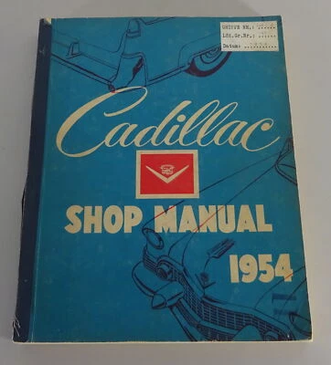 Officina Manuale/Manuale di Servizio Cadillac 1954 Deville Sixty Sp. Hitchin - Immagine 1 di 4