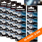 25 x CR1620 Camelion Lithium 3V Knopfzelle Batterie Blister DL1620 ø16x2,0mm