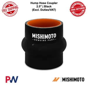 Mishimoto Universal 2.5" Silicone Black Hump Hose Coupler | 4mm #MMCP-2.5HPBK - Bild 1 von 8