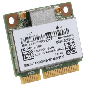 AR5B22 2.4/5GHz Dual Band Wifi Card 802.11Ac Bluetooth 4.0 WLAN Card for 8771 - Foto 1 di 10