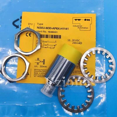 FOR TURCK NI30U-M30-AP6X-H1141 THREADED BARREL INDUCTIVE PROXIMITY SENSOR 30MM
