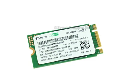 SSS0Q68674 01FR545 GENUINE LENOVO SSD 128GB IDEAPAD S340-15IWL 81N8 (CA211) - Image 1 of 2