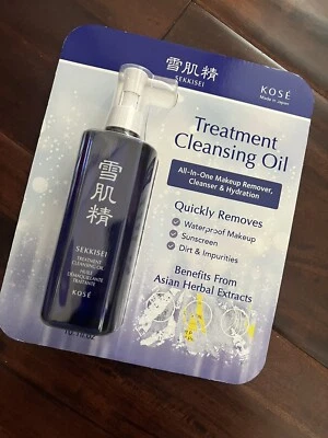 Aceite Limpiador Tratamiento KOSE Sekkisei Jumbo Tamaño 10.1 OZ Nuevo Sellado Foto 1 de 3