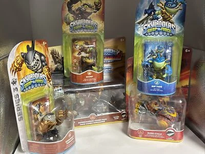 Лот товаров Skylander Swap Force Scorp Knockout Terrafin Shark Shooter Tank Rip Tide - Изображение 1 из 4