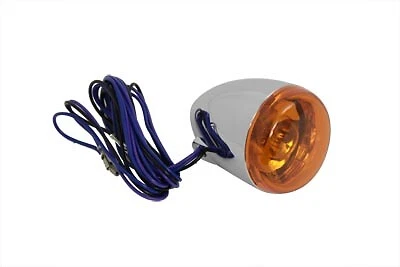 Conjunto de señal de giro cromada derecha o izquierda para Harley Davidson Foto 1 de 1