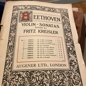 Sonata para violín 5 de Beethoven - Imagen 1 de 1