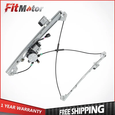 Power Window Regulator Assembly For GMC Sierra Chevrolet Silverado Front Left - Image 1 of 4