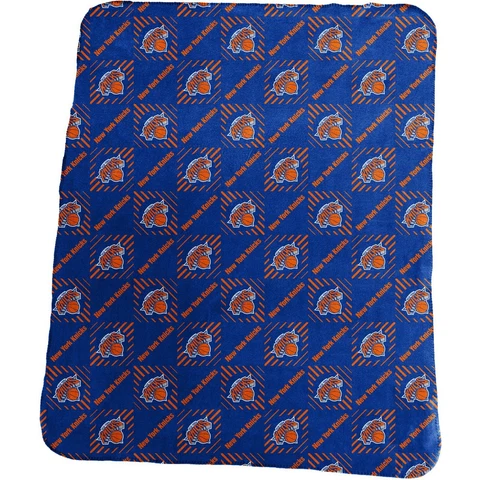 New York Knicks NBA 60'' x 50'' Repeating Pattern Throw - W6652567012 Cover