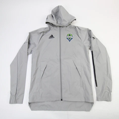 Seattle Sounders FC adidas Jacket Men's Gray New Cover
