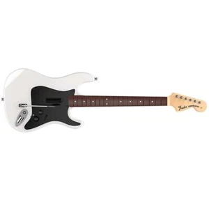 PS4 Rock Band 4 Fender Stratocaster Guitar Controller PlayStation 4 White - Picture 1 of 4
