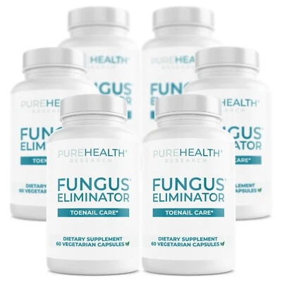 Fungus Eliminator Toenail Treatment, Fingernail & Toenail PureHealth Research x6