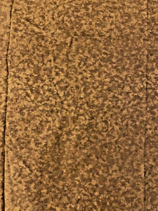 Brown Cotton Fabric with Light Brown Patches 43”x 110” with Free Extra Fabric - Bild 1 von 2