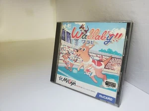 WALLABY game CIB Complete for PC Engine Hu Card Hucard #B14 - Picture 1 of 12
