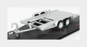1:43 Ixo Carrello Trasporto Auto Car Transporter Trailer Silver Wheels TRL004-S - Bild 1 von 2