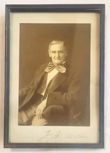 ACTOR JOSEPH JEFFERSON (Rip Van Winkle) AUTOGRAPHED PHOTO by Frederick Gutekunst - Picture 1 of 4