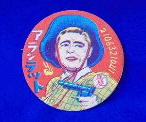 Menko - SHANE Carta da Collezione Giappone 1960-1970 Vintage Cowboy Alan Ragazza - Foto 1 di 2