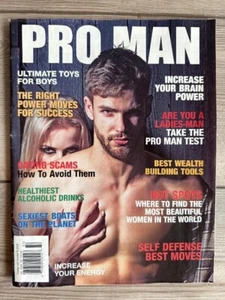 PRO MAN Issue Workout and More Magazine SELF DEFENSE Brain Power SEXIEST BOATS - Picture 1 of 1