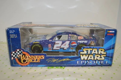 NIB 1999 #24 JEFF GORDON STAR WARS EPISODE 1 C-239A WINNING CIRCLE 1:24 scale - Image 1 of 4
