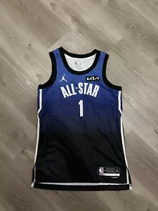 NEW Size S Nike Air Jordan '23 Devin Booker All Star Jersey Sapphire Blue NWOT - Picture 1 of 3