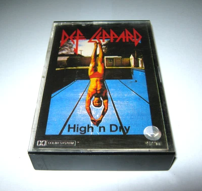 Def Leppard - High n Dry - Cassette Tape - VGC - Image 1 of 3