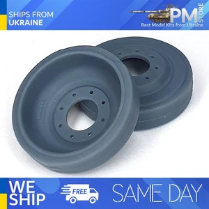 Pimp My Miniatures AFVs35-252 1/35 Leopard 1 MBT ruedas de repuesto 2 piezas - Imagen 1 de 2