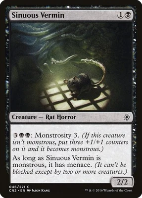 MTG Sinuous Vermin ** Conspiracy: Take the Crown ** English - Image 1 of 2