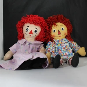 Lote de 2: Muñecas Raggedy Ann - Imagen 1 de 4