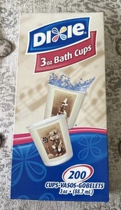 DIXIE 3 Oz Bath Paper Cups 200 Count Dog Doggie NIB Sealed - Bild 1 von 6