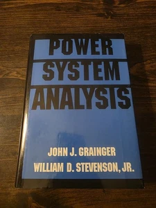 Power System Analysis Hardcover John J. Grainger; William D. Stevenson Jr. HCDJ  - Picture 1 of 12