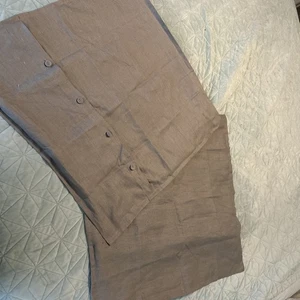 2 IKEA AINA Pillow Cushion Cover 100% Linen Gray 26"x26" 705.400.43 - Picture 1 of 5