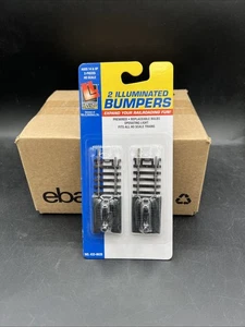 WALTHERS LIFE LIKE HO SPUR 433-8628 2 BELEUCHTETE STOSSSTANGEN NEU IN VERPACKUNG! - Bild 1 von 5