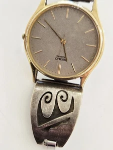 Vintage STERLING SILVER Hopi Handmade Watch tips - Picture 1 of 8