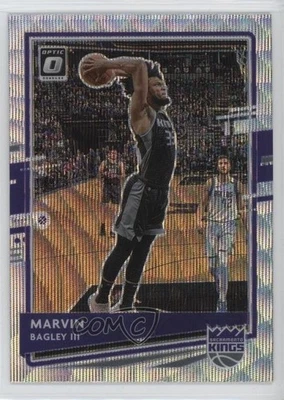 2020-21 Panini Donruss Optic Fanatics Box Set Wave Prizm Marvin Bagley III #47 - Image 1 of 2