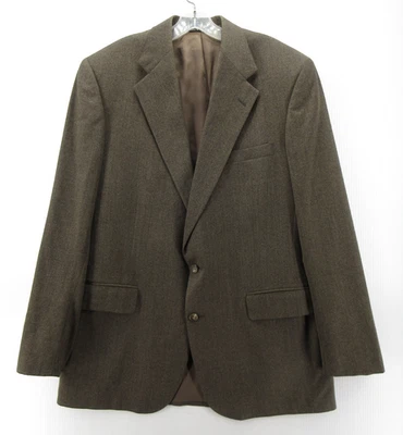 ВИНТАЖНЫЙ Ralph Lauren Polo Sport пальто мужчин 42 коричневый университет клуб блейзер США * - Изображение 1 из 4