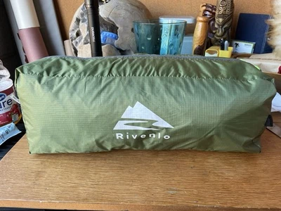 Tienda Hamaca Camping Rivenlo con Mosquitera y RainFly, Luz Impermeable 3 en 1 Foto 1 de 2