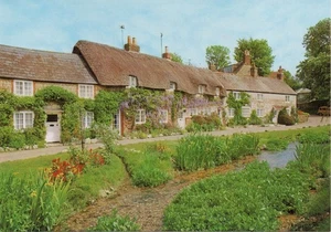 (cb64) Tarjeta postal de Winkle Street Calbourne - Isla de Wight - Imagen 1 de 2