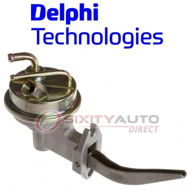 Delphi Mechanical Fuel Pump for 1970-1972 Oldsmobile F85 5.7L 7.5L V8 Air qb Foto 1 de 4