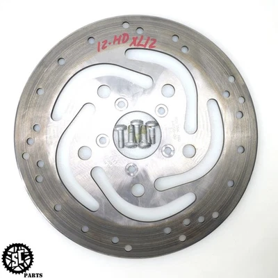 Harley Davidson Sportster 1200 2012 disco de rotor de freno delantero 4 k millas Foto 1 de 4