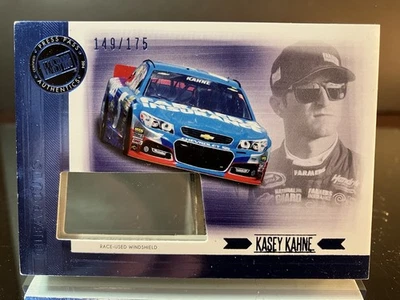 Kasey Kahne Press Pass Total Memorabilia Clear Cuts Blue 2014 Card #CCU-KK 175 - Image 1 of 3