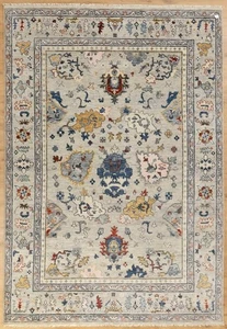 Hand-Knotted Wool Rug for Living Room B04 - Picture 1 of 7