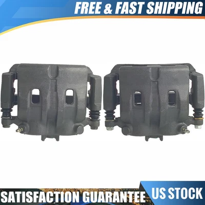 Cardone 2 Front Disc Brake Caliper Fits 2002 2003 2004 1999 Nissan Pathfinder - Image 1 of 4