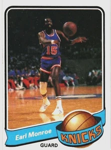 1979-80 Topps Basketball # 8 - EARL MONROE - NEW YORK KNICKS - EX+ - Picture 1 of 2