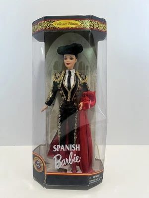 Boneca Barbie Dolls of the World edição de colecionador espanhola 1999 Mattel 24670 nova na caixa - Imagem 1 de 4