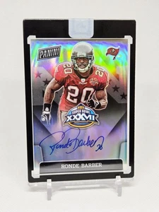 2020 Panini One - Super Bowl Signatures Prizm SBXXXVII-RB Ronde Barber Auto - Picture 1 of 2