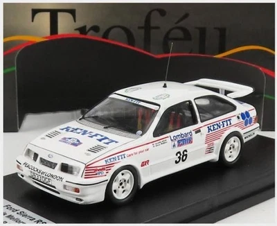 TROFEU FRRUK77 FORD ENGLAND - SIERRA RS COSWORTH N 36 RALLY RAC LOMBARD 1987 C.M - Immagine 1 di 2