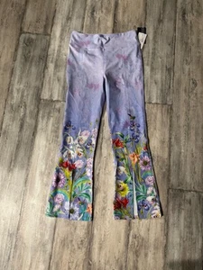 NWT Johnny Was Bee Active High Waist Slit Legging Daphne Lavender MSRP $225 XL - Picture 1 of 15